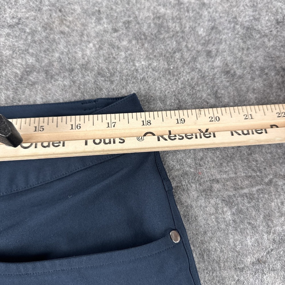 Lululemon Pants Mens 36x29 Blue ABC Classic Slim Fit Stretch Tech Commuter Golf - Picture 4 of 12